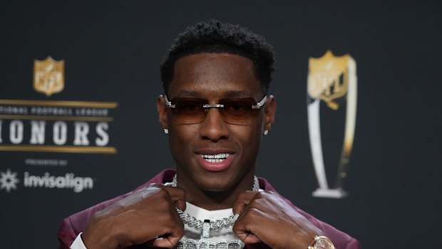 Jets CB Sauce Gardner to the NFL Honors event